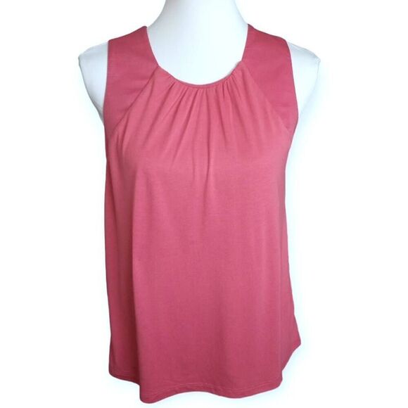 BANANA REPUBLIC PINK/SALMON TANK TOP SZ.XS NWT - Picture 1 of 9